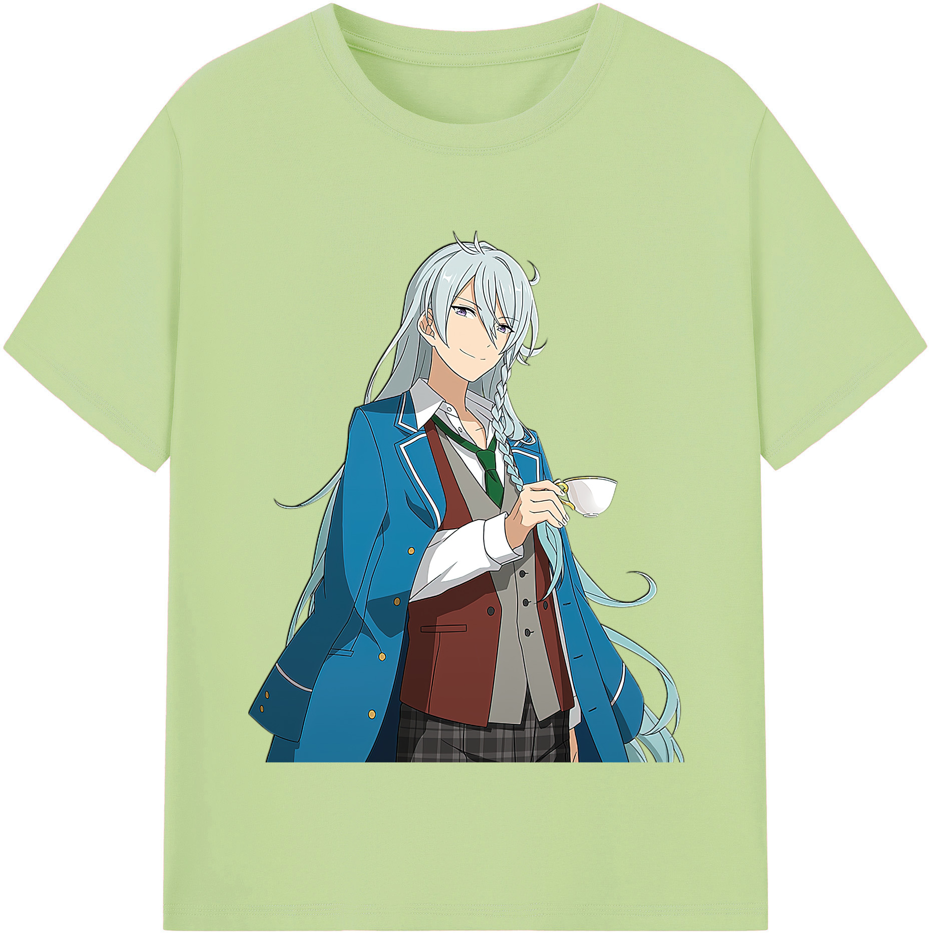 （画像用） あんさんぶるスターズ! Ensemble Stars 綿100％半袖Tシャツ（フロントプリント）